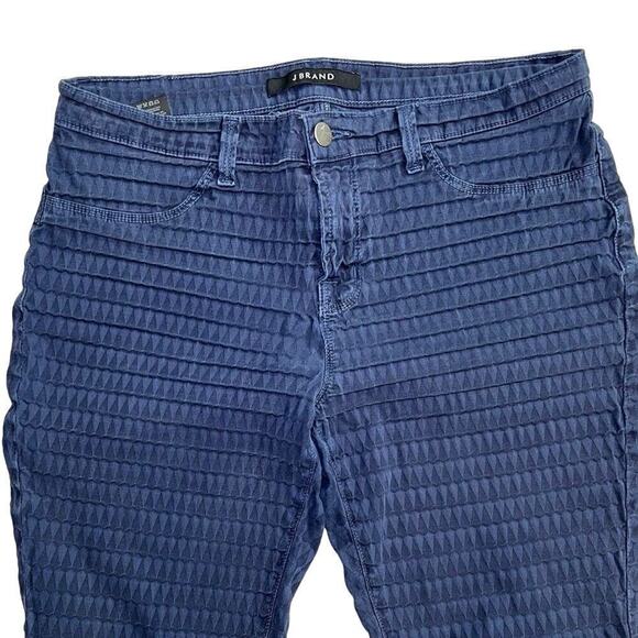 J Brand Celestine Super Skinny textured blue jeans pants size 30 485B010 - Picture 4 of 10